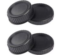Lot de 2 capuchons et cache arrière d'objectif pour Nikon D90 D7000 D850 D810 D780 D750 D5600 D5500 D5300 D3500 D3400 D3300