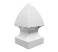 Lot de 2 capuchons poteau for boîte aux lettres, lampadaire, rampe d'escalier pour Clôture