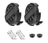 Lot de 2 capuchons pour débroussailleuse et ressort pour Quickfeed Part Compatible avec DCST922P1 DCST922B DCST972X1 Kit ressort tondeuse modèle