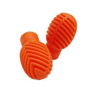Lot de 2 capuchons pratiques en silicone pour baguettes de tambour - Protection en silicone pour batteur - Améliore la protection et réduit la couverture des pointes de bruit