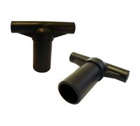 Lot de 2 Capuchons T-Section pour Arceau de Filet de Trampoline Ø32 mm