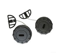 Lot de 2 carburants de rechange pour tronçonneuse 017 018 MS170 MS180 Modèles compatibles avec le couvercle du réservoir de carburant numéro de pièce 11303500500