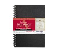 Lot de 2 Carnet Alpha Series de 50 feuilles de papier blanc, 150 g/m², 17,8x25,4cm