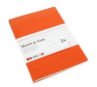 Lot De 2 Carnets De Croquis Et Notes 125 G Cerise Sur Paprika