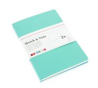 Lot De 2 Carnets De Croquis Et Notes 125 G Delphinium Sur Menthe