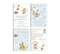 Lot de 2 carnets épais avec pochette en caoutchouc anglais simple pour étudiants - Carnet de notes A5 avec pochette en caoutchouc anglais