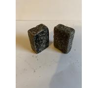 Lot de 2 Carrés de Musc Solide Naturel Noir, Ambre, Jaune et Blanc 25g - Fabrication Artisanale au Maroc, Parfum Longue Durée, 100% Naturel, Hypoallergénique, Soin pour Peau et Linge (Musc Noir-Black)