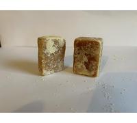 Lot de 2 Carrés de Musc Solide Naturel Noir, Ambre, Jaune et Blanc 25g - Fabrication Artisanale au Maroc, Parfum Longue Durée, 100% Naturel, Hypoallergénique, Soin pour Peau et Linge (Musc Ambre)