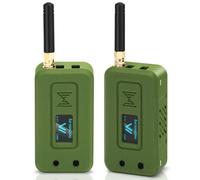 Lot de 2 cartes de développement ESP32 LoRa V4 + module GNSS L76 + batterie 3000 mAh + boîtier vert, ESP32-S3 SX1262 LoRa WiFi Bluetooth 2 Mo PSRAM 16 Mo Flash 915 MHz Antenne GPS solaire pour Arduino