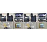 Lot de 2 cartes Wio Tracker L1 avec batterie 3000 mAh et boîtier - Kit de module Wio SX1262 nRF52840 pour Ar duino Meshtastic LoRa, Blue Tooth 5.0, GPS GNSS, OLED 1,3", batterie de type C, charge