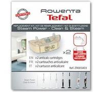Lot de 2 cartouches anti calcaire ZR005803 ROWENTA pour CleanSteam et Steam Power G