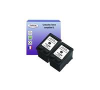 Lot de 2 Cartouches compatibles type pour imprimante HP PhotoSmart C4140, C4150 (336) Noire 18ml