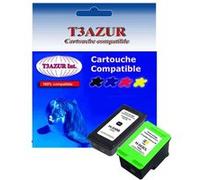 Lot de 2 Cartouches compatibles type T3AZUR pour imprimante HP PhotoSmart 2575, 2577, 2578 (339+343) - (Noire et Couleur) G