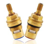 Lot de 2 cartouches de rechange pour robinet de cuisine Hansgrohe 94008000 94009000, installation froide et chaude, convient pour cartouche de valve de douche (94009000+94008000)