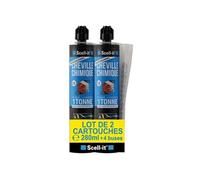 2 cartouches de scellement chimique Scell-it 280ml