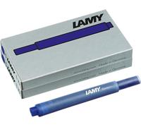 Lot de 2 cartouches d'encre T10 avec grand stock d'encre ¿ Convient pour tous les modèles de stylo plume ¿ Contenu : 1,25 ml par cartouche ¿ 5 pièces par paquet ¿ Couleur de l'encre : bleu.[G220]