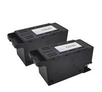 Lot de 2 cartouches d'entretien C9345 PXMB9 C12C934591 compatibles avec WF-7840 ET-16650 ET-16600 ET-8550 ET-5850 ET-5880 ET-8500 WF-7820 WF-7310 ET-8500 5800 Imprimante EC-C7000 ST-C8000