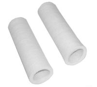 Lot de 2 cartouches filtrantes à eau pour système Grünbeck FS 1" - Éléments de rechange en polypropylène - 19 x 6 cm - Piège la saleté, la rouille et le sable