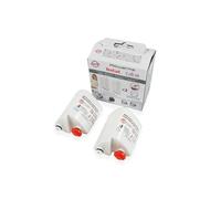 Lot de 2 cartouches filtrantes anti-calcaire pour centrale vapeur - compatible avec Rowenta Calor Tefal Easy Steam Liberty Fasteo