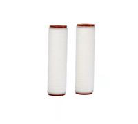 Lot de 2 cartouches filtrantes for purification d'eau: membranes en coton PP et charbon actif for la filtration de l'eau du robinet et du vin