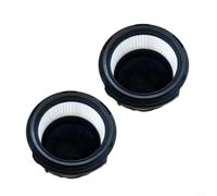 Lot de 2 cartouches filtrantes HEPA pour aspirateur à cendres, compatible avec Vacmaster EAV508S 1101, modèle 8A, piège à particules fines haute efficacité pour cheminées et poêles, installation
