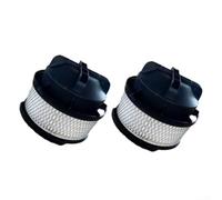 Lot de 2 cartouches filtrantes HEPA pour Vacmaster EAV508S 1101 pour aspirateur à cendres de 18,7 litres utilisé dans les applications de nettoyage à domicile et de foyer