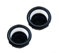 Lot de 2 cartouches filtrantes HEPA pour Vacmaster EAV508S/EAV1101 | Modèles d'aspirateur à cendres de 5 gallons | Moteur de 8 A | Remplacement de l'aspirateur de 15 gallons | Pour filtre de nettoyage