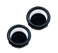 Lot de 2 cartouches filtrantes HEPA spécifiques pour Vacmaster EAV508S 1101 pour aspirateur à cendres 8 A avec réservoir en acier inoxydable pour une performance de filtration fiable des cendres