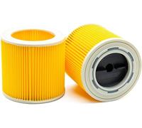 Lot de 2 cartouches filtrantes KFI 3310 compatibles avec Kärcher WD2 Plus, WD3, KWD3 et aspirateurs humides et nettoyeurs de tapis, 2.863-303.0