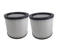 Lot de 2 cartouches filtrantes rondes à lamelles pour Starmix NT10, Güde, Matrix, Estra 2000, LIV, NTS 20, FIF NTS, Thomas, Simpa