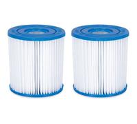 Lot de 2 cartouches filtre I pour piscine H 9 cm x Ø 7,8 cm