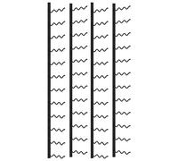 Lot de 2 casiers à vin muraux pour 72 bouteilles, 21 x 30,5 x 120 cm, en fer noir, design moderne et simple, support de rangement mural élégant