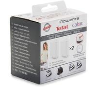 Lot de 2 cassettes anti-calcaire pour centrales vapeur Easy Steam, Liberty, Fasteo Tefal - Calor - Rowenta