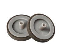 Lot de 2 cassettes de 14,5 x 5 x 1,5 mm pour ralenti de siège, roue en T, enregistreurs, lecteur de roue en T