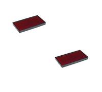 Lot de 2 Cassettes d'encre E/60 recharge pour tampon COLOP Printer 60 Rouge