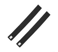 Lot de 2 ceintures de taekwondo pour améliorer votre entraînement avec reconnaissance par code couleur (noir)