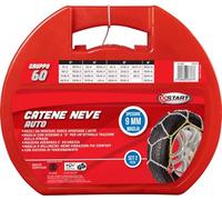 Lot de 2 chaînes à neige pour voiture - 9 mm - groupe 60