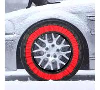 Lot de 2 chaînes antidérapantes de protection pour pneus d'hiver conçues pour une installation et une utilisation faciles (6008)