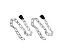 Lot de 2 chaînes de musculation Sveltus Argenté TU Unisex