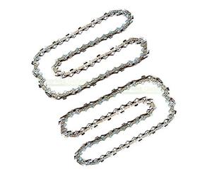 Lot de 2 chaînes de tronçonneuse 25 cm / 1,1 mm / 3/8" / 40 TG compatibles avec la tronçonneuse Scheppach C-CS254-X 20 V