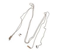 Lot de 2 chaînes d'extension pratiques pour ventilateur de plafond avec connecteur pour ventilateur de plafond