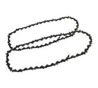 Lot de 2chaînes pour tronçonneuse VENTEO - Chaînes pour bricolage/élagage/coupe de bois - Affuteur inclus - Lame de 15,24cm