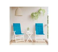 Lot de 2 chaise de bureau GENERIQUE en plastique non pliable interieur H. 50 cm