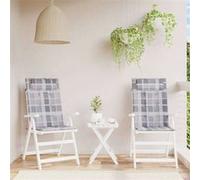 Lot de 2 chaise de bureau GENERIQUE en plastique non pliable interieur H. 50 cm Gris G