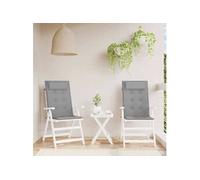 Lot de 2 chaise de bureau GENERIQUE interieur non pliable H. 50 cm en plastique