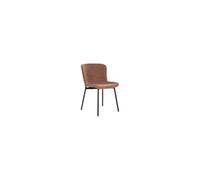 Lot de 2 chaise ebuy24 en plastique non empilable non pliable H. 83 cm interieur Noir