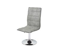 2x Chaise De Salle À Manger Hwc-C41, Fauteuil, Tissu Vintage Gris Béton Gris