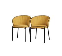 Lot de 2 chaise GENERIQUE en plastique non empilable non pliable interieur H. 75 cm Senf