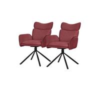 Lot de 2 chaise GENERIQUE en plastique non empilable non pliable interieur H. 89 cm