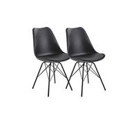 Lot de 2 chaise GENERIQUE interieur non empilable non pliable en plastique H. 86 cm